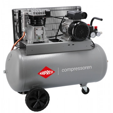 Compresor de aire HL 375-100 10 bar 3 CV / 2.2 kW 214 l/min 90 l