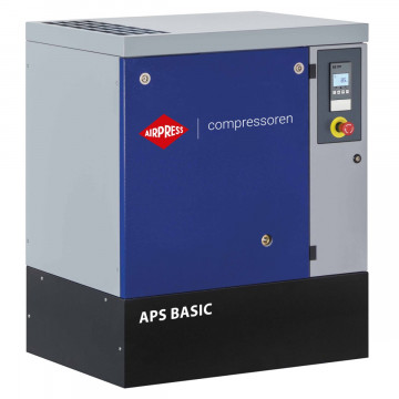 Compresor de tornillo APS 10 Basic 8 bar 10 CV/7.5 kW 1140 l/min