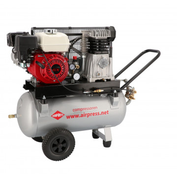 Compresor de aire de gasolina BM 50/410 (HONDA GP160) 10 bar 4,8 CV / 3,6 kW 247 l/min 50 l