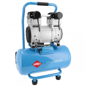 Compresor de aire silencioso sin aceite LMO 25-250 8 bar 2 CV/1.5 kW 150 l/min 24 L