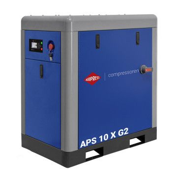 Compresor de tornillo APS 10 X G2 10 bar 10 CV / 7,5 kW 920 l/min