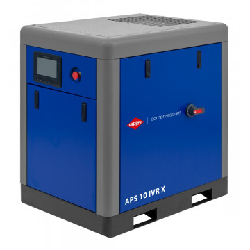 Compresor de tornillo APS 10 IVR X 10 bar 10 CV/7.5 kW 270-1020 l/min