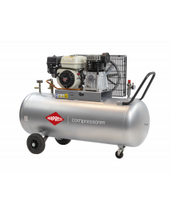 Compresor de aire de gasolina de dos pistones BM 200-410 (Honda GP160) 10 bar 4,8 CV / 3,6 kW 247 l/min 200 l