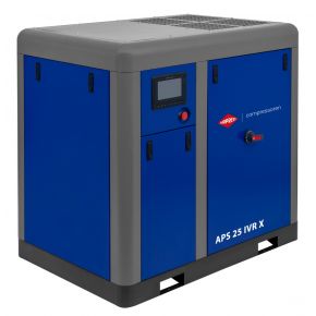 Compresor de tornillo APS 25 IVR X 10 bar 25 CV / 18,5 kW 660-2300 l/min