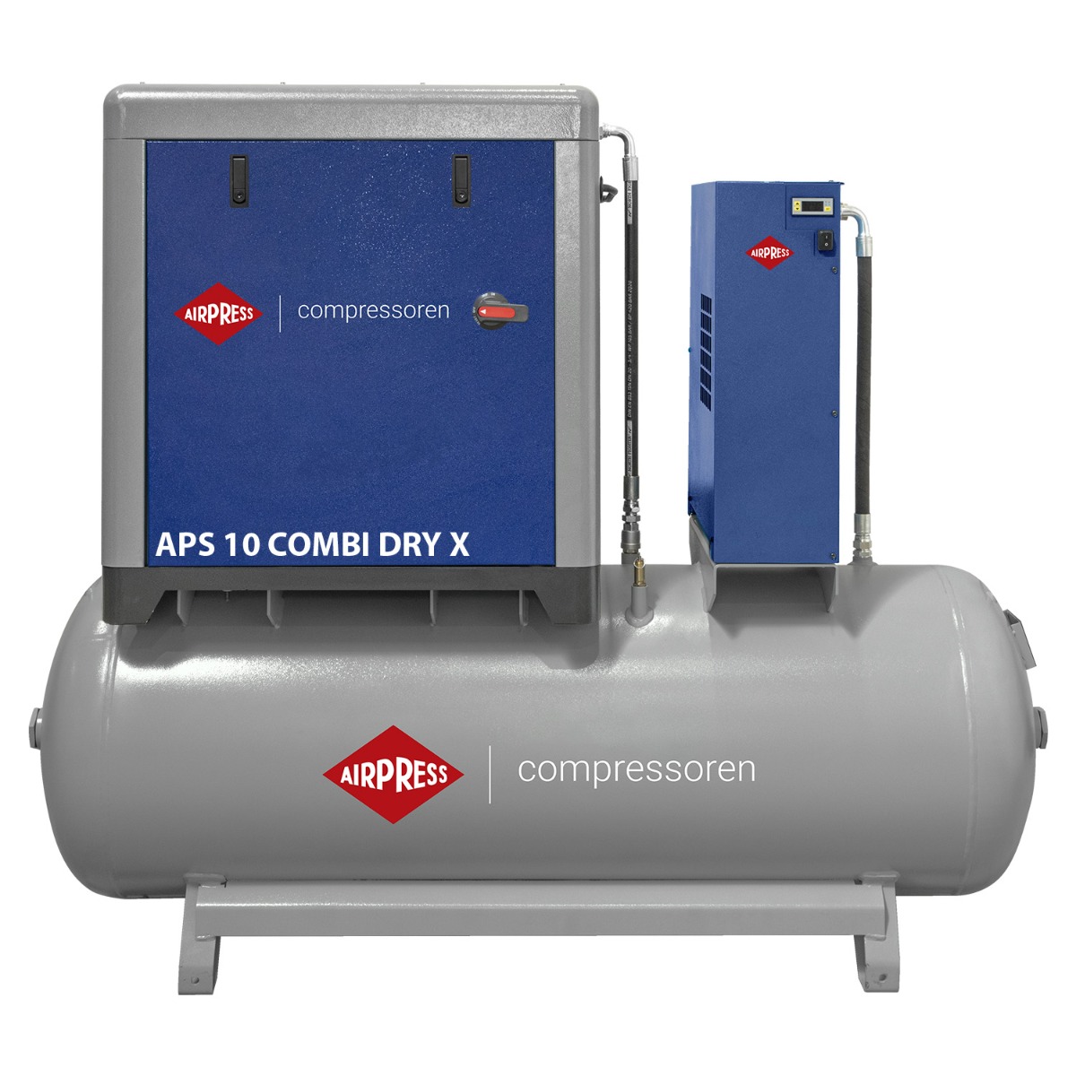 Compresor rotativo de tornillo APS 10 Combi Dry X de última generación