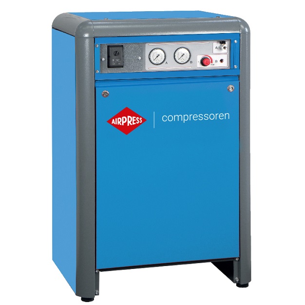 Compresor silencioso sin aceite LMO 5-380 10 bar 2 CV 304 l/min 5 l
