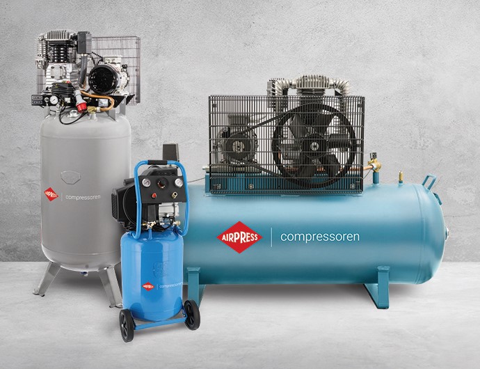 Compresores de aire de Airpress - Un mar de posibilidades