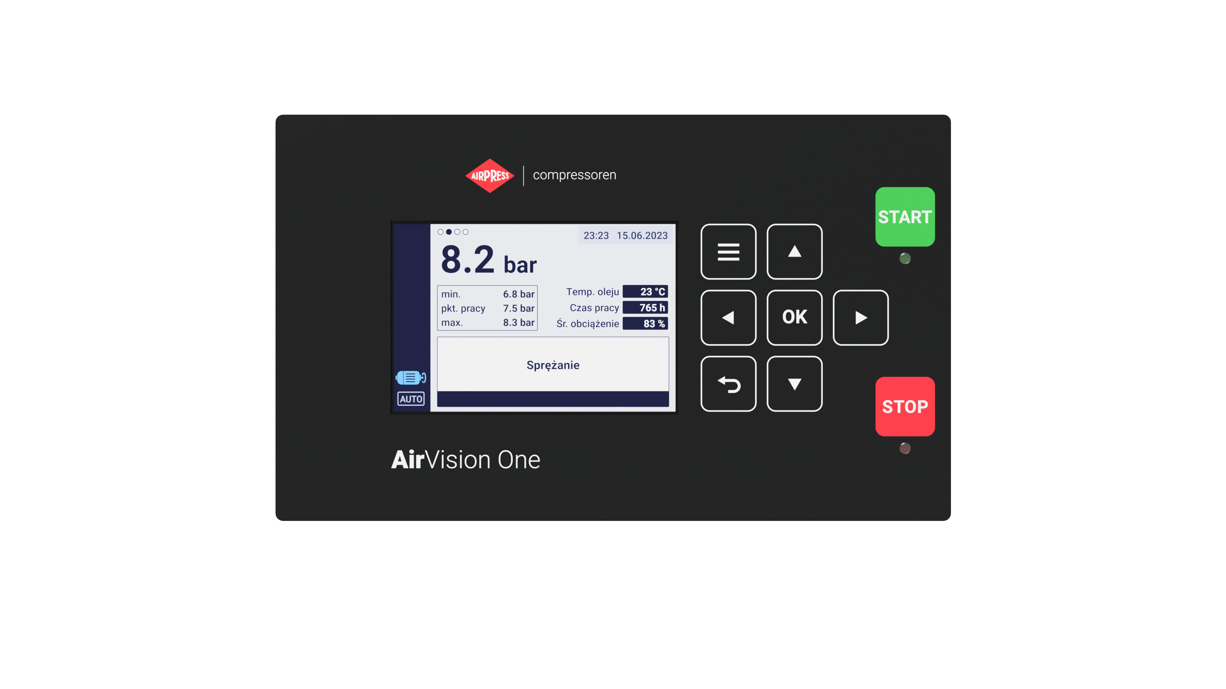 Controlador de microprocesador AirVision One - Airpress