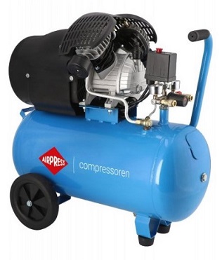 Compresor de dos pistones de 50l - HL 425-50 - Airpress