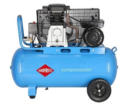 Compresor de dos pistones con aceite serie Blue Plus - Airpress