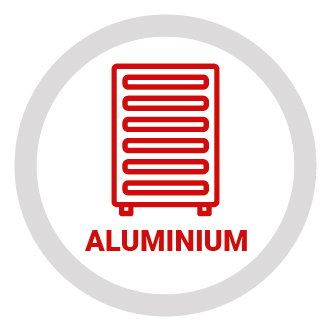 Secador frigorífico de la serie APX con intercambiador de calor de aluminio